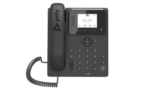 Image de HP Poly Téléphone multimédia professionnel Poly CCX 350 pour Microsoft Teams et compatible PoE (848Z7AA)