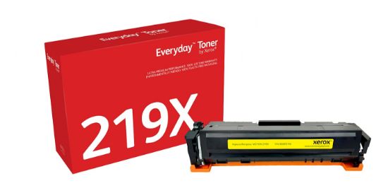 Image de Toner Everyday™ Jaune de Xerox compatible avec HP 219X (W2192X), Grande capacité (006R05156)