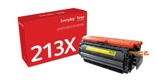 Image de Toner Everyday™ Jaune de Xerox compatible avec HP 213X (W2132X), Grande capacité (006R05206)