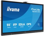 Image de iiyama Écran d'affichage dynamique Écran plat interactif 138,7 cm (54.6") LCD Wifi 500 cd/m² 4K Ultra HD Noir Écran tactile Intégré dans le processeur Android 24/7 (TE5513A-B3AG)
