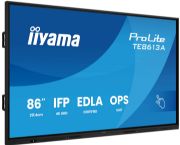 Image de iiyama Écran d'affichage dynamique Écran plat interactif 2,17 m (85.6") LCD Wifi 500 cd/m² 4K Ultra HD Noir Écran tactile Intégré dans le processeur Android 24/7 (TE8613A-B3AG)