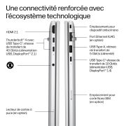 Image de HP laptop Copilot+ PC Ordinateur portable 40,6 cm (16") WUXGA 32 Go LPDDR5x-SDRAM 512 Go SSD Wi-Fi 7 (802.11be) Windows 11 Pro Argent (E5AN1ET)
