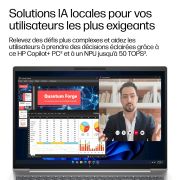 Image de HP laptop Ordinateur portable 40,6 cm (16") WUXGA 16 Go DDR5-SDRAM 512 Go SSD Wi-Fi 7 (802.11be) Windows 11 Pro Argent (E5AJ9ET)