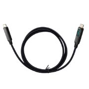 Image de i-tec Thunderbolt 4/USB4 Class Pro Cable 240W with LCD (40 Gbps, 150 cm) (TB4CBL150CMPRO)