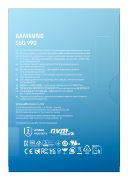 Image de Samsung SSD Interne 990 NVMe™ PCIe® 4.0 2To (MZ-V9V2T0BW)