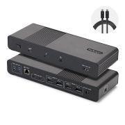 Image de StarTech.com station d'accueil Avec fil Thunderbolt 5 Noir, Gris (206UE-TB5USB4DOCK)