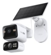 Image de TP-Link Tapo Solar-Pow Dual-Lens Pan/Tilt Sec Cam Kit dispositif de sécurité pour maison intelligente (TC93D KIT)