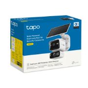 Image de TP-Link Tapo Solar-Pow Dual-Lens Pan/Tilt Sec Cam Kit dispositif de sécurité pour maison intelligente (TC93D KIT)