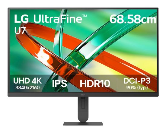 Image de LG écran plat de PC 68,6 cm (27") 3840 x 2160 pixels 4K Ultra HD LCD Noir (27U710B-B)