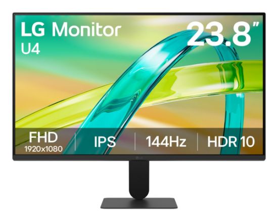 Image de LG écran plat de PC 60,5 cm (23.8") 1920 x 1080 pixels Full HD LCD Noir (24U411B-B)