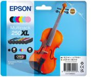 Image de Epson Multipack d’encres 6 couleurs Claria Photo HD 250XL Violon (C13T16P84010)