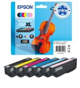 Image de Epson Multipack d’encres 6 couleurs Claria Photo HD 250XL Violon (C13T16P84010)