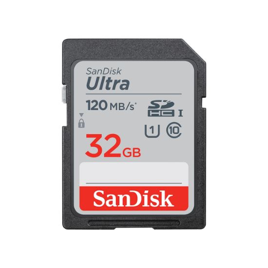 Image de SanDisk Ultra Mémoire flash - Noir (SDSDUN4-032G-GN6IN)
