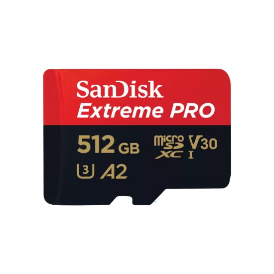 Image de SanDisk Extreme PRO Mémoire flash - Noir,Rouge (SDSQXCD-512G-GN6MA)