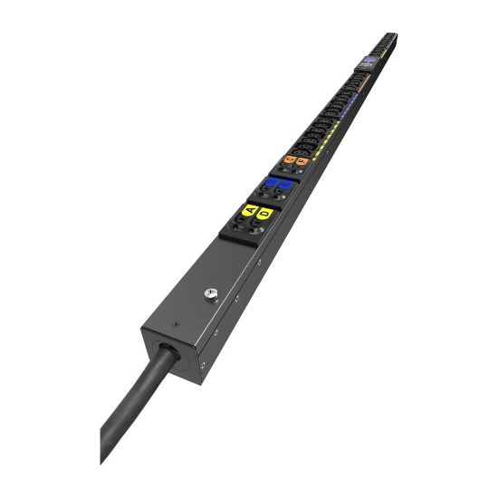 Image de Eaton Metered Input G4 Rack PDU, 39U, 22 kW, 32 A, 24xC13, 18xC39, 3 m cord Distribution d'énergie - Noir (EVMIF332X)