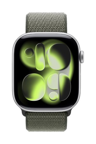Image de Apple Boucle Sport forêt 46 mm - Vert (MFFJ4ZM/A)