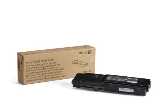 Image de Xerox Cartouche de toner Noir WorkCentre 6655 / 6655i (12000 pages) - (106R02747)
