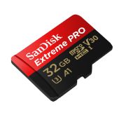 Image de SanDisk Extreme Pro Mémoire flash - Noir, Rouge (SDSQXCG-032G-GN6MA)