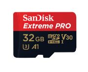 Image de SanDisk Extreme Pro Mémoire flash - Noir, Rouge (SDSQXCG-032G-GN6MA)