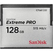 Image de SanDisk 128GB Extreme Pro, CFast 2.0, 525MB/s Mémoire flash - Noir, argent (SDCFSP-128G-G46D)