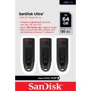 Image de SanDisk Ultra Clé USB - Noir (SDCZ48-064G-G46T)