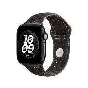 Image de Apple Bracelet Sport Nike Noir nuit 42 mm - S/M (MGAE4ZM/A)