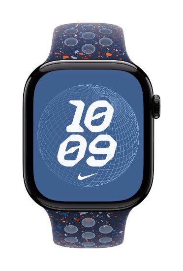 Image de Apple Nike Sport Band - Bleu (MGC94ZM/A)