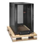 Image de APC Coffret NetShelter SX 18U, pour armoire en rack serveur 600 x 1 070 mm, avec panneaux latéraux noirs, emballage antichoc - Professionnels (AR3106SP)
