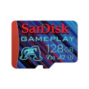 Image de Sandisk GamePlay microSD Card for Mobile and Handheld Console Gaming - 128GB Mémoire flash (SDSQXAA-128G-GN6XN)
