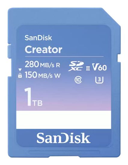 Image de Sandisk Creator Mémoire flash - Bleu (SDSDXEP-1T00-GNCIS)