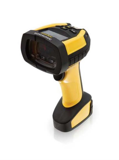 Image de Datalogic 1D/2D, 1280×800, 433 Mhz, 1.8" OLED, 4 keys, 19.8 x 14 x 7.9 cm, 445 g Lecteur de code à barres - Noir,Jaune (PM9600-DHP433RB)