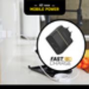 Image de OtterBox EU Wall Charger 50W - 1X USB-C 30W + 1X USB-C 20W USB-PD, noir Chargeur (78-52724)