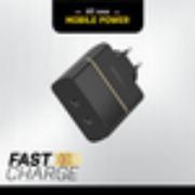 Image de OtterBox EU Wall Charger 50W - 1X USB-C 30W + 1X USB-C 20W USB-PD, noir Chargeur (78-52724)