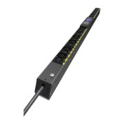 Image de Eaton Metered Input G4 Rack PDU, 22.5U, 3.7 kW, 16 A, 12xC13, 12xC39, 3 m cord Distribution d'énergie - Noir (EVMIFC20A)
