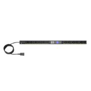 Image de Eaton Metered Input G4 Rack PDU, 22.5U, 3.7 kW, 16 A, 12xC13, 12xC39, 3 m cord Distribution d'énergie - Noir (EVMIFC20A)