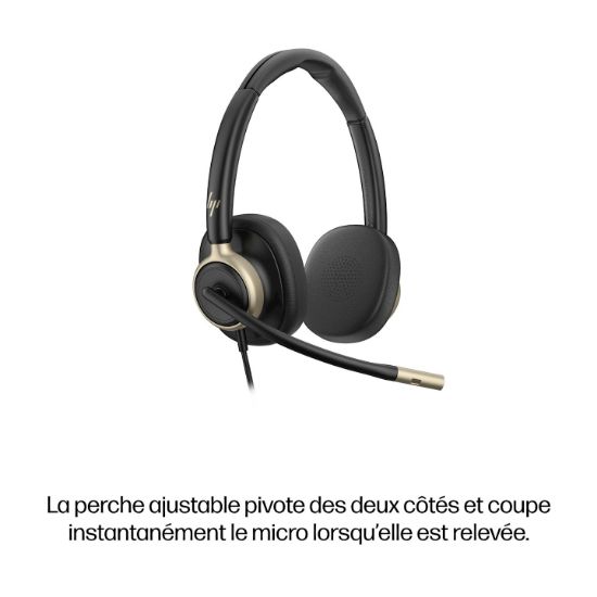Image de HP Poly Micro-casque filaire USB binaural Mission 825 (en vrac) (C01FCA6)