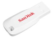 Image de SanDisk Cruzer Blade Clé USB - Blanc (SDCZ50C-016G-B35W)