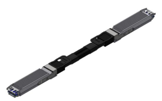 Image de Nvidia Active Copper Cable Ib Twin Port Ndr Up To 800gb/s Osfp 4m Câble de fibre optique - Noir (980-9I601-00N004)