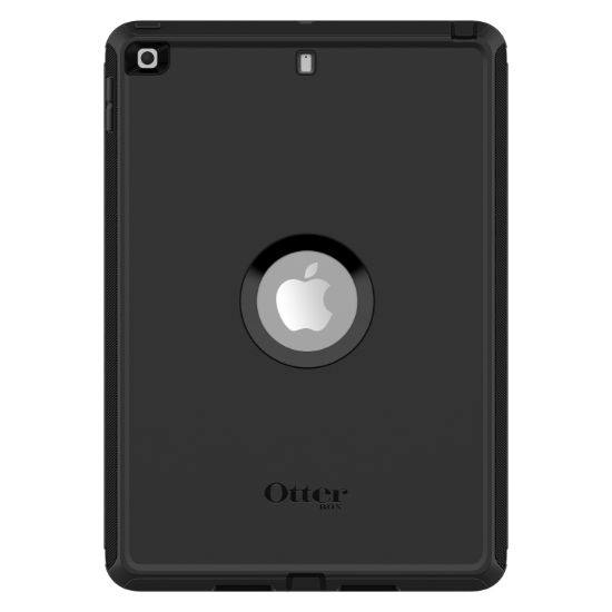 Image de OtterBox Coque Defender pour iPad 7th/8th/9th gen, protection antichoc et ultra-robuste avec protection d'écran intégrée, 2x testé selon la norme militaire, Noir, livré sans em ... (77-62035)