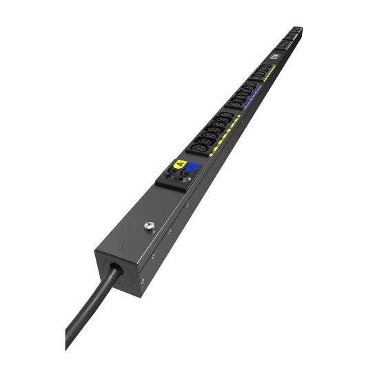Image de Eaton Basic G4 Rack PDU, 39U, 7.4 kW, 32 A, 24xC13, 18xC39, 3 m cord Distribution d'énergie - Noir (EVBAF132X)