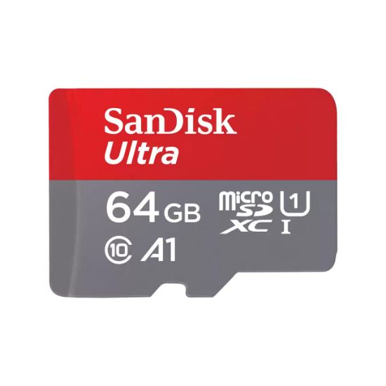 Image de SanDisk Ultra Mémoire flash - Gris,Rouge (SDSQUAB-064G-GN6MA)