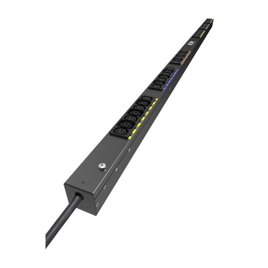 Image de Eaton Basic G4 Rack PDU, 39U, 11 kW, 16 A, 24xC13, 18xC39, 3 m cord Distribution d'énergie - Noir (EVBAF316X)