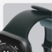 Image de OtterBox All Day Comfort Series pour Apple Watch 40mm/41mm/42mm, Sagebrush - Vert (77-96884)