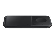Image de Samsung chargeur d'appareils mobiles Casques, Smartphone, Smartwatch Noir Recharge sans fil Charge rapide Intérieure (EP-P4300BBEGEU)