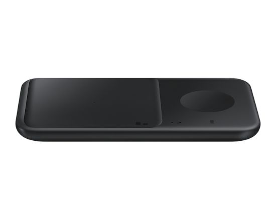 Image de Samsung chargeur d'appareils mobiles Casques, Smartphone, Smartwatch Noir Recharge sans fil Charge rapide Intérieure (EP-P4300BBEGEU)