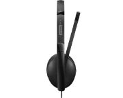 Image de Lenovo casque Avec fil Arceau USB Type-C Noir (4XD1M39029)