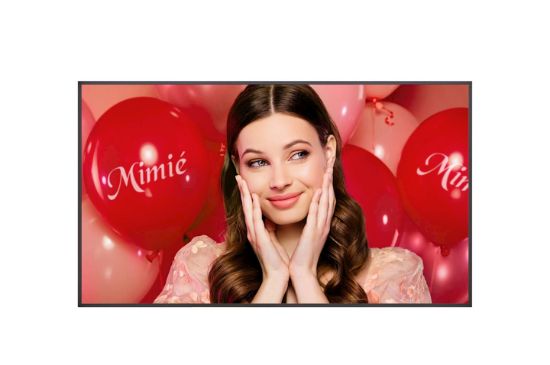 Image de LG Écran d'affichage dynamique Écran plat de signalisation numérique 139,7 cm (55") LED 700 cd/m² 4K Ultra HD Noir WebOS 24/7 (55UH7Q-E)