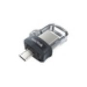 Image de SanDisk Ultra Dual m3.0 Clé USB - Noir,Argent,Transparent (SDDD3-064G-G46)