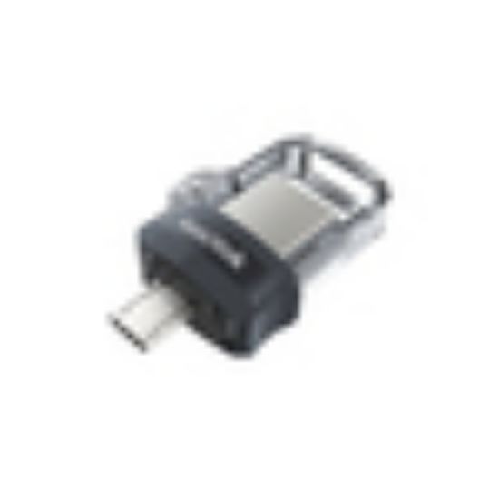Image de SanDisk Ultra Dual m3.0 Clé USB - Noir,Argent,Transparent (SDDD3-064G-G46)