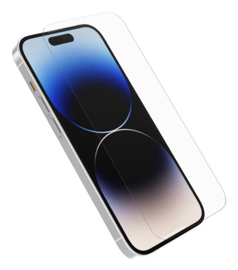 Image de OtterBox Premium Glass Antimicrobial Series pour iPhone 14 Pro, Transparente Protecteur d'écran (77-96687)